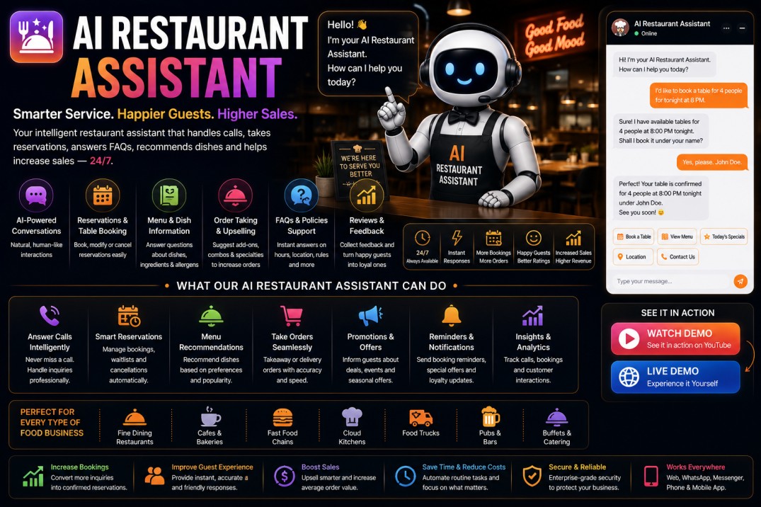 AI Restaurant Assistant